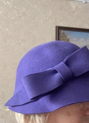 Фиолетовая шляпка коттелок5 фото