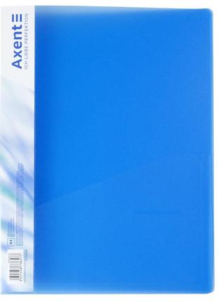 Папка-швидкозшивач axent 1304-22-a, а4, синя 1304-22-a