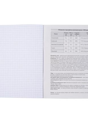 Предметний зошит kite urban k23-240-29, 48 аркушів, клітинка, географія6 фото