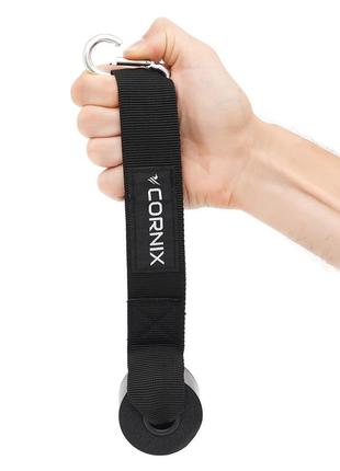 Дверной фиксатор cornix door anchor для петель и эспандеров с карабином xr-0213