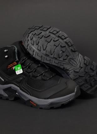 Salomon bsdx gore-tex черные на серой