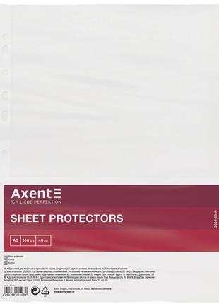 Файл axent 2003-00-a а3, глянцевый, 40 мкм, 100 штук