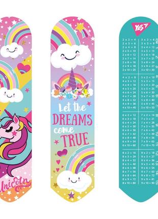 Закладка 2d yes "unicorn" 707352