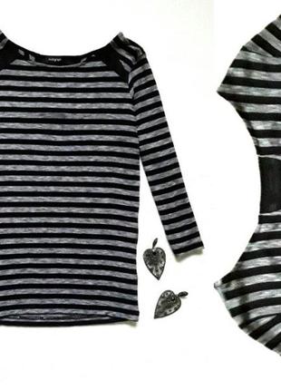 Полосатик с шифоновыми вставками