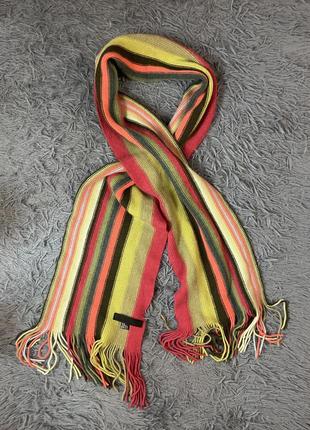 Allsaints 100% шерсть мерінос + ангора стильний шарф від преміум бренду2 фото