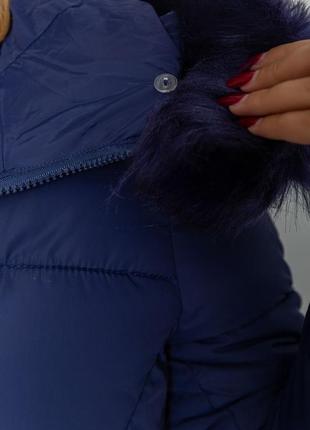 Куртка женская, цвет синий2 фото
