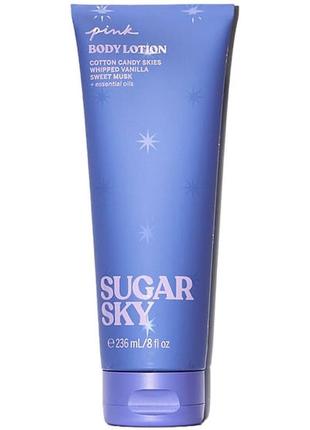 Парфюмированный лосьон для тела pink victoria’s secret sugar sky body lotion