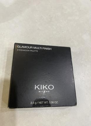 Kiko milano glamour multi finish palette 06 green vibes.3 фото