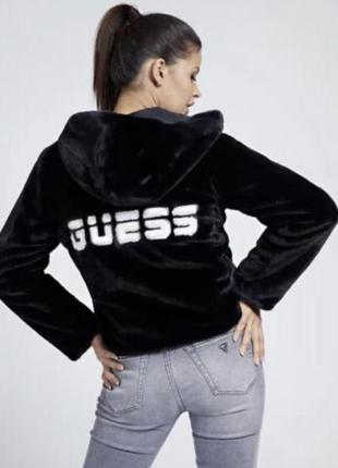 Куртка шубка guess двусторонняя оригинал