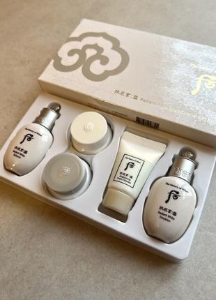 The history of whoo gongjinhyang seol radiant white special gift kit 5pcs2 фото
