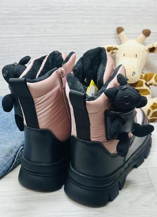 Зимові черевички з іграшкою2 фото