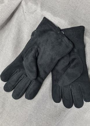 Перчатки теплі флісові з хутром, теплі зимові перчатки, чоловічі рукавички зима, перчатки з кишенею фліс з хутром, зимові рукавички, рукавички2 фото