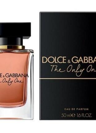 Оригинальный dolce gabbana the only one 50 ml (дольче габбана онли ван ) парфюмированная вода
