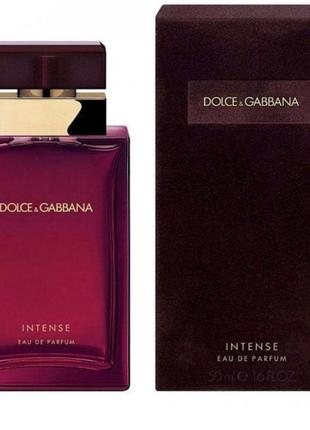 Оригінал dolce gabbana pour femme intense 50 ml ( дольче габбана пур фем інтенс ) парфумована вода