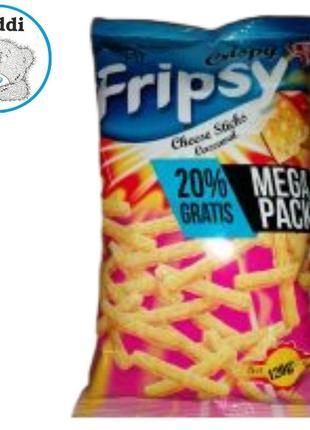 Чіпси фріпси "fripsy" зісмаком сиру мега пачка 120г.