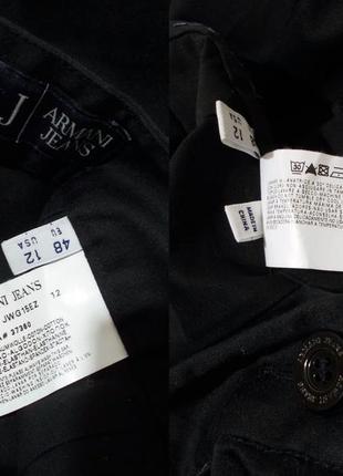 Юбка-годе клинка стрейчевая черная *armani jeans* 48-52р4 фото