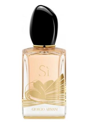 Женские духи giorgio armani si golden bow (тестер) 100 ml.