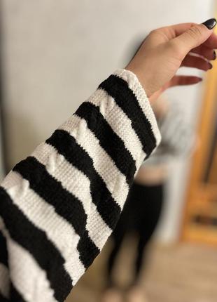 Кофтинка в полоску від zara 5