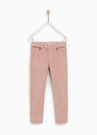 Велюрові штани на дівчинку zara {134 см, }