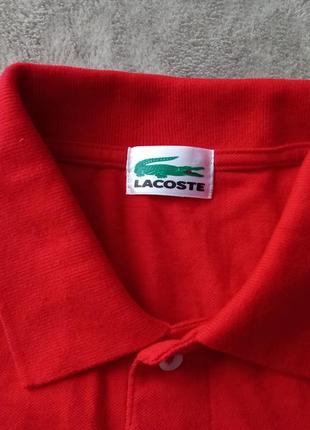 Брендова футболка поло lacoste.6 фото