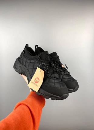 Кроссовки мужские осень - зима merrell ice cap moc termo black7 фото