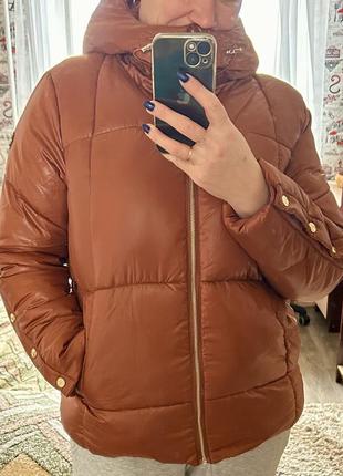Тепла зимова куртка брендова6 фото