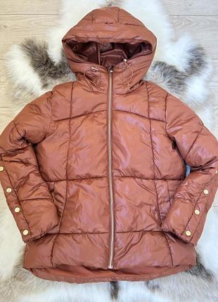 Тепла зимова куртка брендова1 фото