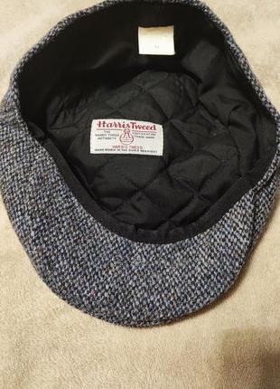 Твідова кепка шотландського бренда harris tweed9 фото