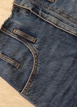 Классная джинсовая юбка stradivarius, размер 36.10 фото