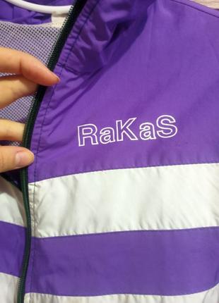 Олімпійка rakas, вітровка, спортивна курточка  з проріззом для пальця7 фото