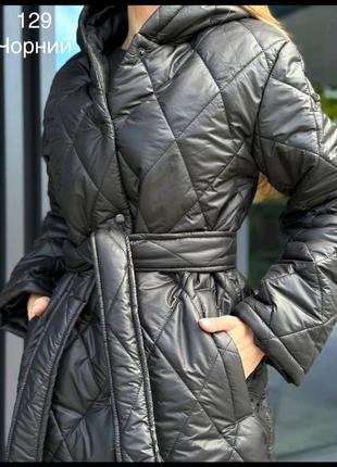 Куртка -пальто женская еврозима -зима3 фото