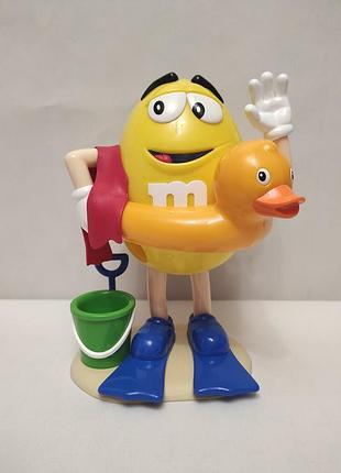 Фігурка m&m жовта пляж качка
