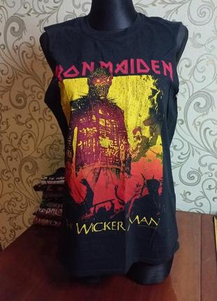 Iron maiden футболка. металл мерч