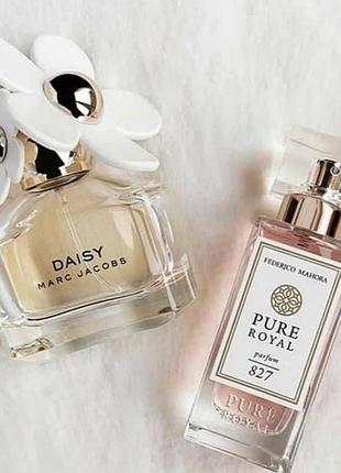 Парфюм женский fm pure royal 827 marc jacobs daisy, 50 мл