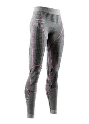 Термоштани x-bionic apani 4.0 merino pants women black / grey / magnolia розмір xs