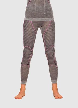 Термоштани x-bionic apani 4.0 merino pants women black / grey / magnolia розмір xs5 фото