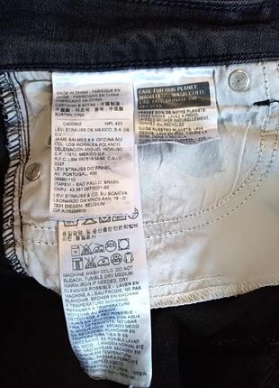 Женские джинсы скини от levis р-р 4/27.3 фото