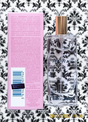 Оригинал парфюм giorgio armani аромат my way духи женские цветочные 15 мл3 фото