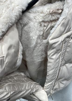 Zara’kids стьобане пальто зимове дівчаче7 фото