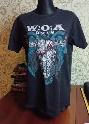 Woa 2018 фестивальная футболка