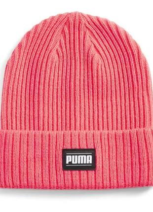 Шапка puma ribbed classic cuff beanie оригінал1 фото