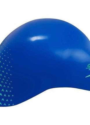 Шапка для плавания speedo fastskin cap au синий, зеленый уни m 8-0821615794