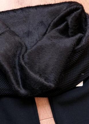 Термо лосины натали женские бесшовные, плотные на меху. широкий пояс 48-54 р7 фото