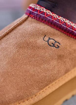 Короткі уггі ugg tasman platform chestnut5 фото