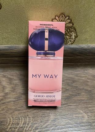 Giorgio armani my way