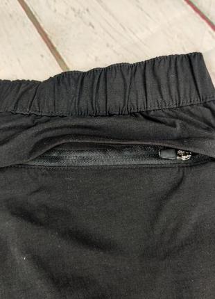 Спортивні штани джогери work out technical zip performance jogger чорні чоловічі тренувальні7 фото