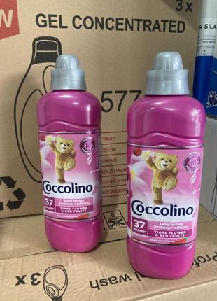 Ополаскиватель для белья coccolino tiare flower & red fruits – 1 л.