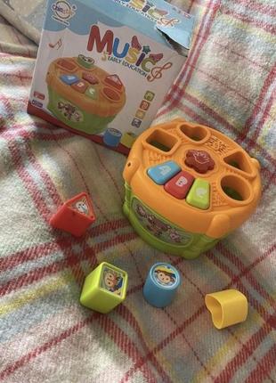Новый набор, музыкальная игрушка, музыкальный интерактивный горшек4 фото