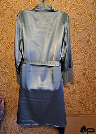 (1216)чудесный женский халатик на запах boohoo / размер евро  42/443 фото