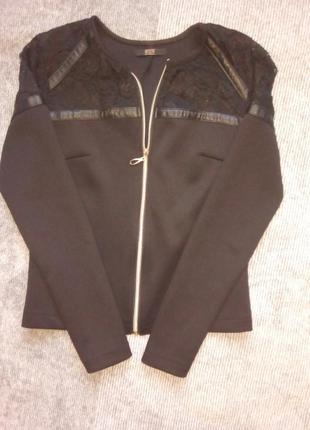 Пиджак кружево на замочку